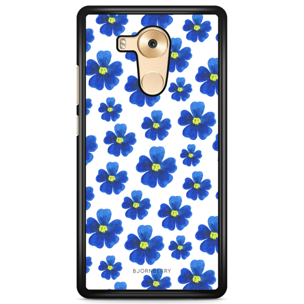 Bjornberry Skal Huawei Mate 9 Pro - Blå Blommor