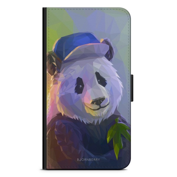 Bjornberry Plånboksfodral OnePlus 6 - Färgglad Panda