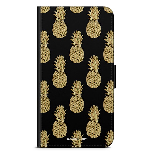 Bjornberry Plånboksfodral LG G6 - Guldiga Ananas