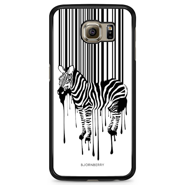 Bjornberry Skal Samsung Galaxy S6 Edge - Zebra