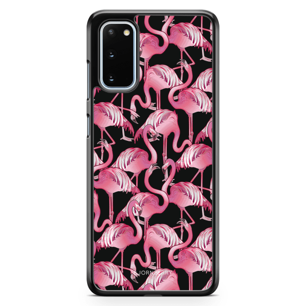 Bjornberry Skal Samsung Galaxy S20 - Flamingos