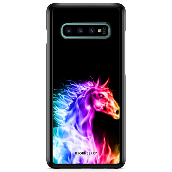 Bjornberry Skal Samsung Galaxy S10 Plus - Flames Horse