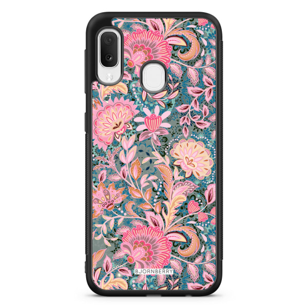 Bjornberry Skal Samsung Galaxy A20e - Fantasy Flowers