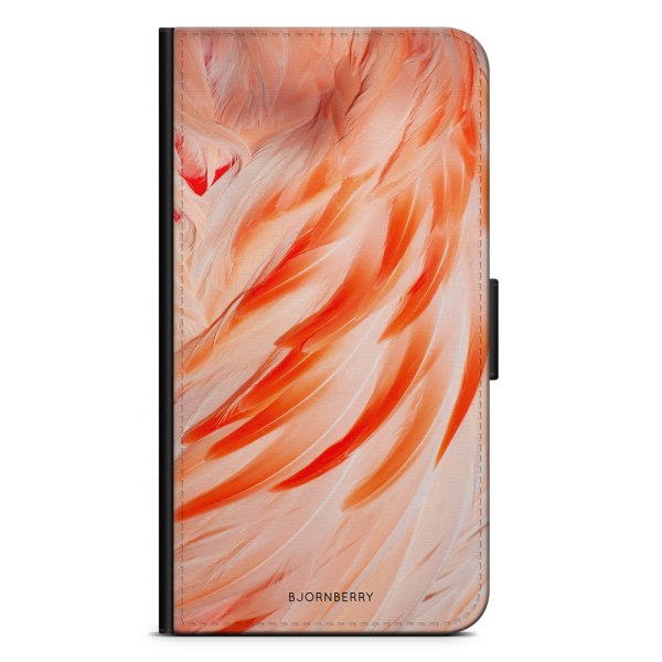 Bjornberry Plånboksfodral Sony Xperia 10 - Flamingo Fjädrar