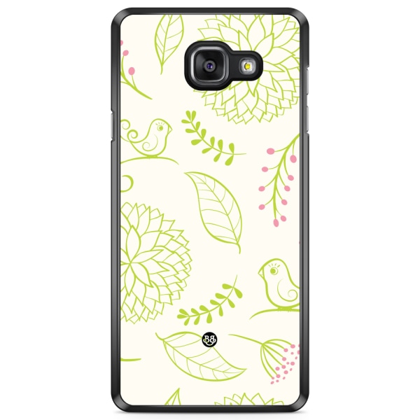 Bjornberry Skal Samsung Galaxy A5 7 (2017)- Blomster Grön