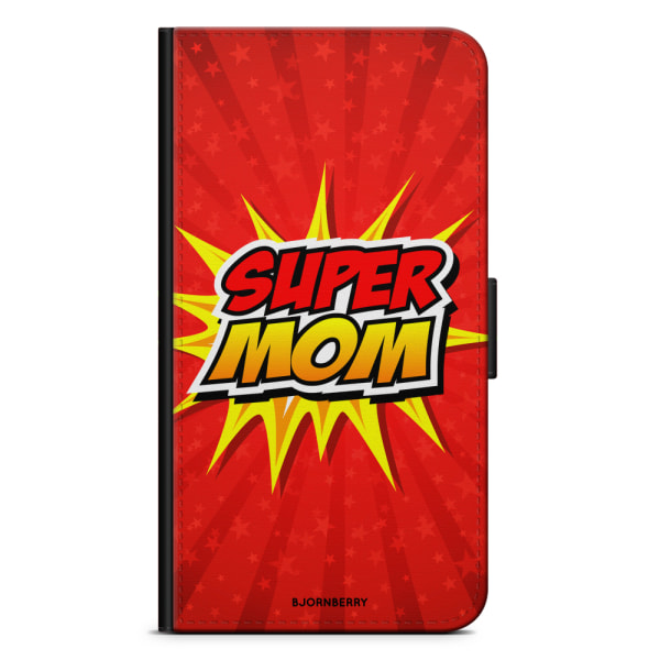 Bjornberry Plånboksfodral iPhone X / XS - Super mom