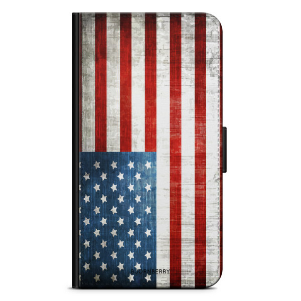 Bjornberry Plånboksfodral Sony Xperia XA2 - USA Flagga