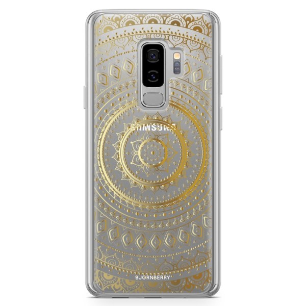 Bjornberry Skal Hybrid Samsung Galaxy S9+ - Guld Mandala