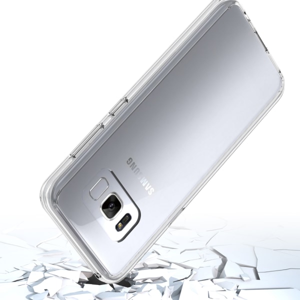 Bjornberry Skal Hybrid Samsung Galaxy S8 - Guld Marmor
