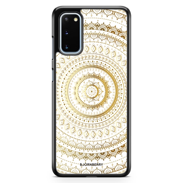 Bjornberry Skal Samsung Galaxy S20 FE - Guld Mandala