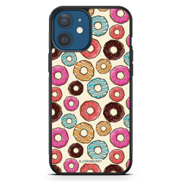 Bjornberry Hårdskal iPhone 12 Mini - Donuts