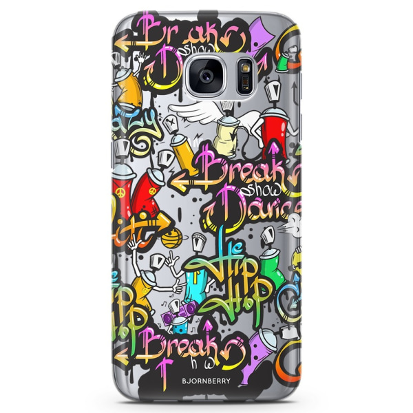 Bjornberry Samsung Galaxy S7 TPU Skal - Graffiti