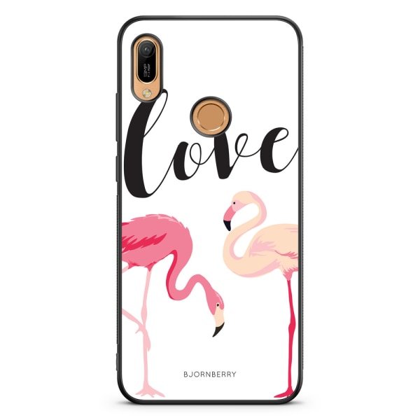Bjornberry Skal Huawei Y6 2019 - Love Flamingo