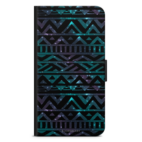 Bjornberry Plånboksfodral iPhone 8 Plus - Rymd Aztec