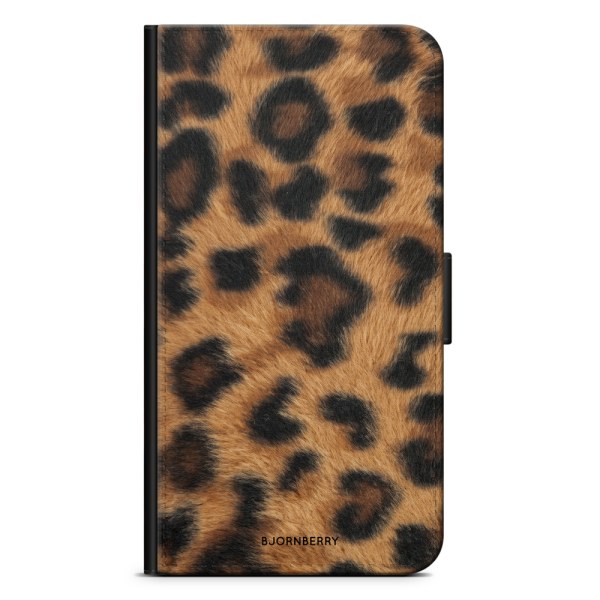 Bjornberry Plånboksfodral iPhone XR - Leopard