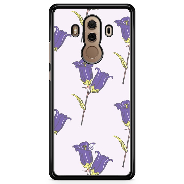 Bjornberry Skal Huawei Mate 10 Pro - Vilda Lila Blommor