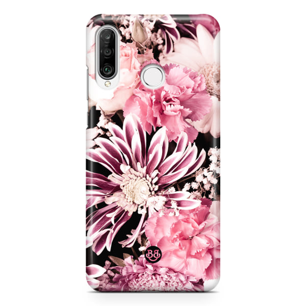 Bjornberry Huawei P30 Lite Premiumskal - Pink Floral