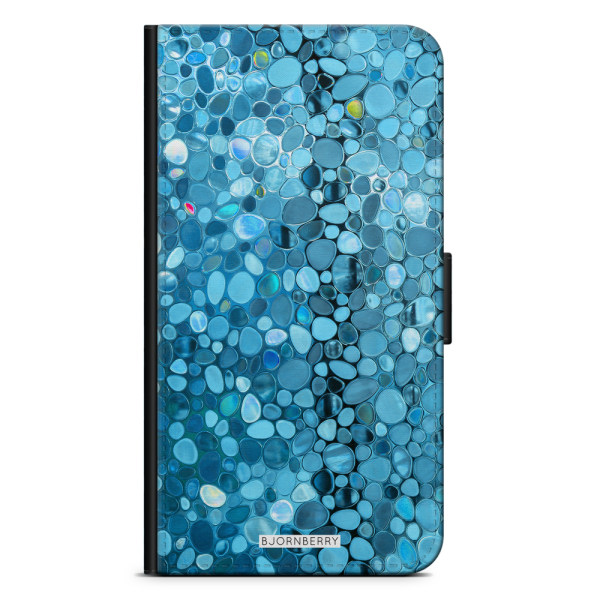 Bjornberry Plånboksfodral iPhone XR - Stained Glass Blå