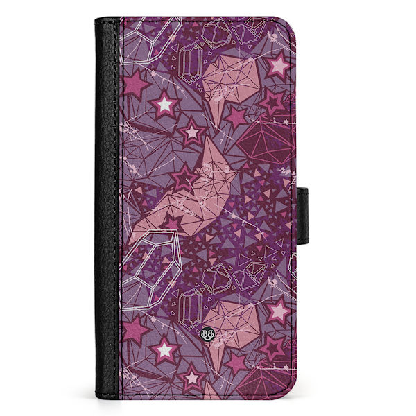 Bjornberry iPhone 15 Plus Fodral - Lila Stjärnor