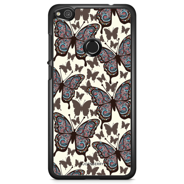 Bjornberry Skal Huawei Honor 8 Lite - Färgglada Fjärilar