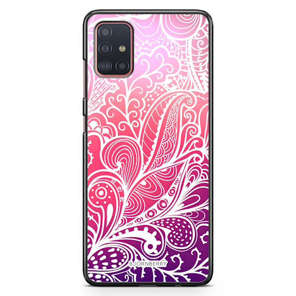 Bjornberry Skal Samsung Galaxy A51 - Färgglada Blommor