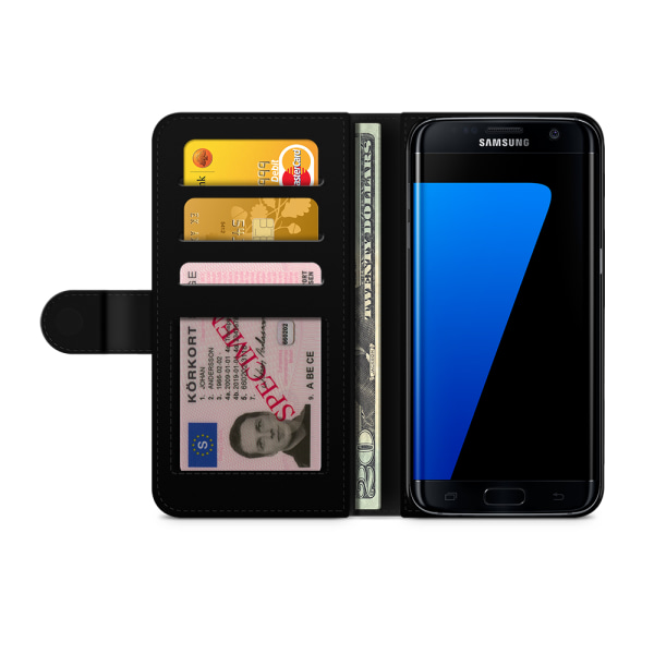 Bjornberry Fodral Samsung Galaxy S7 Edge - Abstrakt Kamo