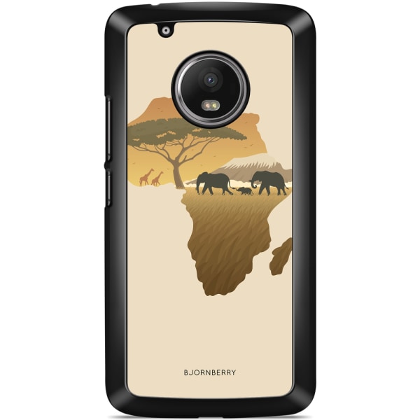 Bjornberry Skal Moto G5 Plus - Afrika Brun