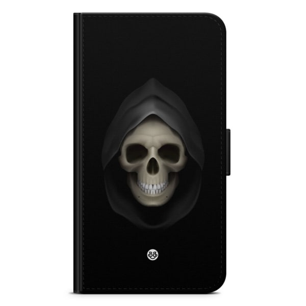Bjornberry Plånboksfodral Sony Xperia L3 - Black Skull