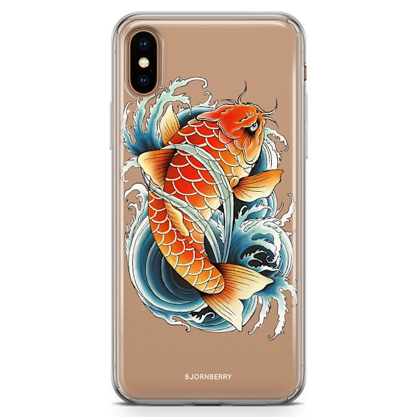Bjornberry Hybrid Skal iPhone Xs Max  - Koifisk