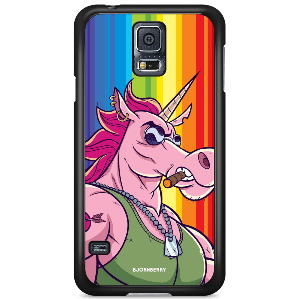 Bjornberry Skal Samsung Galaxy S5 Mini - Muscle Unicorn