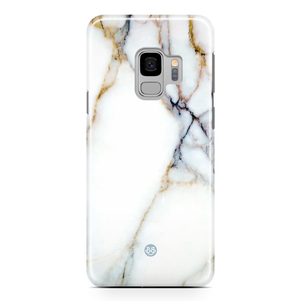 Bjornberry Samsung Galaxy S9 Premium Skal - Golden Marble