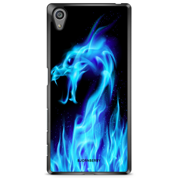 Bjornberry Skal Sony Xperia Z5 - Blå Flames Dragon