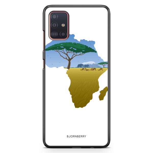 Bjornberry Skal Samsung Galaxy A51 - Afrika Vit