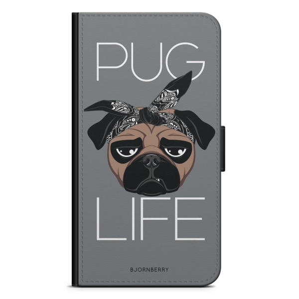 Bjornberry Plånboksfodral iPhone 5C - Pug Life
