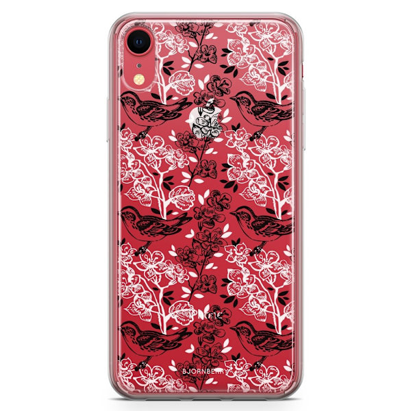 Bjornberry Hybrid Skal iPhone XR  - Fåglar