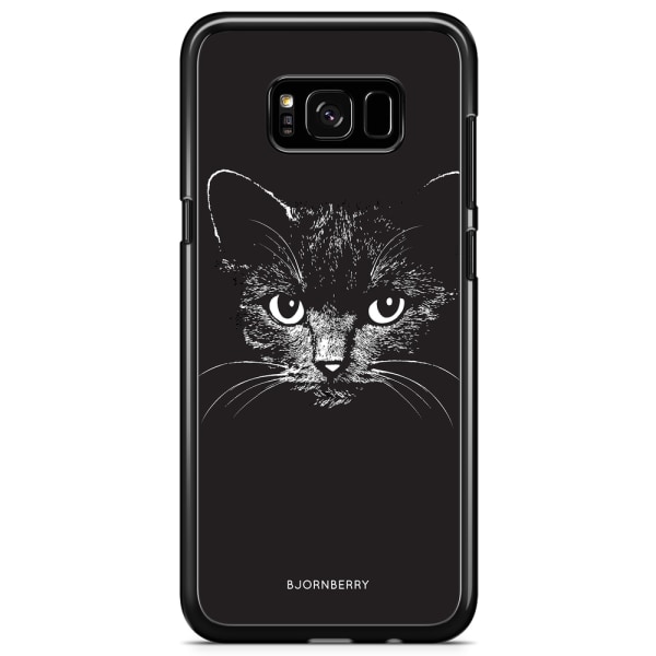 Bjornberry Skal Samsung Galaxy S8 - Svart/Vit Katt