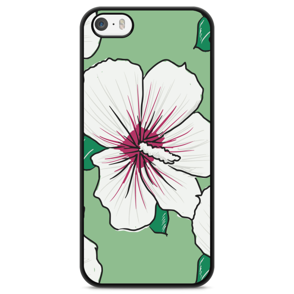 Bjornberry Skal iPhone 5/5s/SE (2016) - Gräddvita Blommor