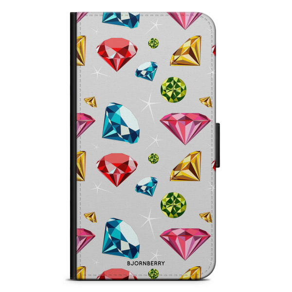 Bjornberry Plånboksfodral iPhone XR - Diamanter