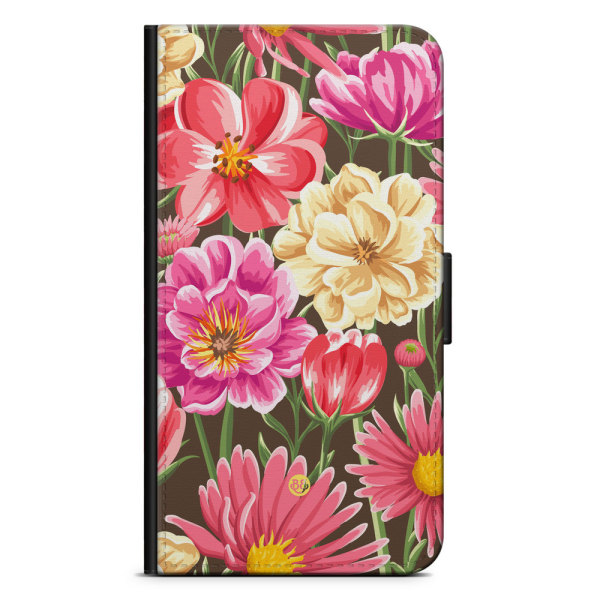 Bjornberry Fodral Samsung Galaxy S4 Mini - Sömlösa Blommor