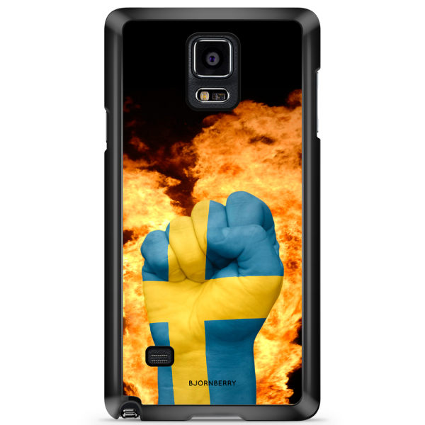 Bjornberry Skal Samsung Galaxy Note 4 - Sverige Hand