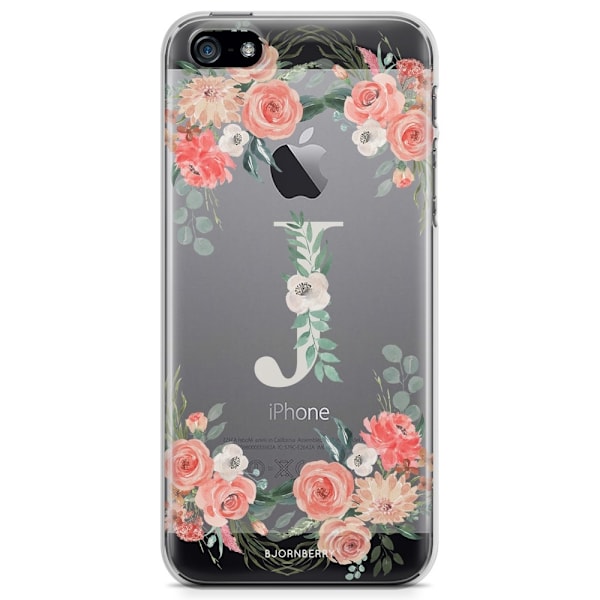 Bjornberry iPhone 5/5S/SE TPU Skal - Monogram J