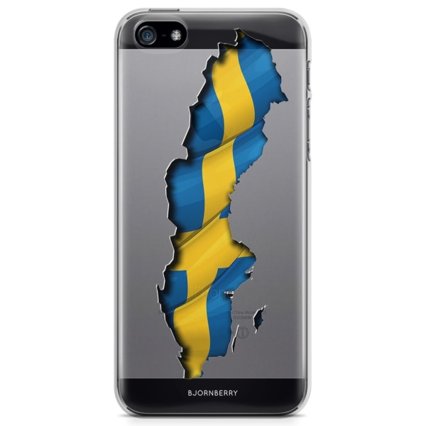 Bjornberry iPhone 5/5S/SE TPU Skal - Sverige