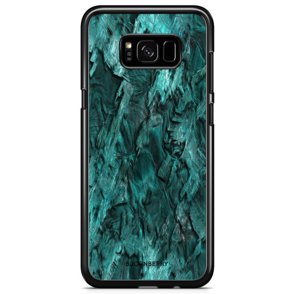 Bjornberry Skal Samsung Galaxy S8 Plus - Grön Kristall