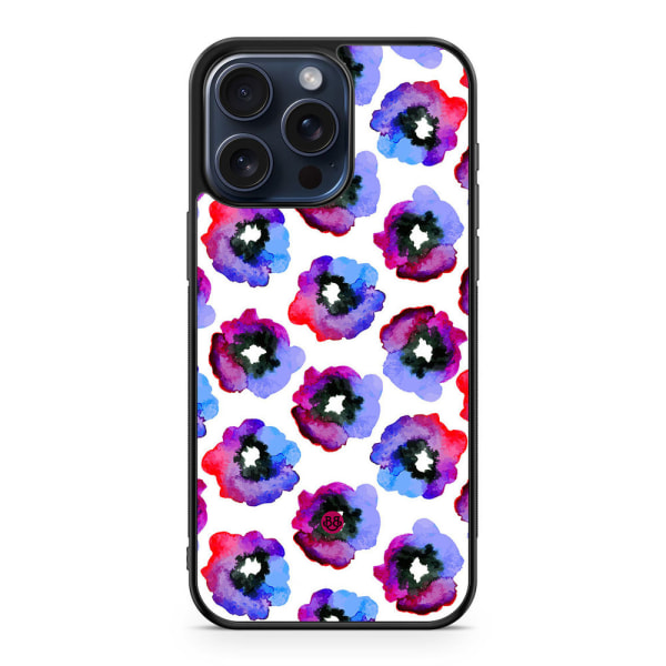 Bjornberry Skal iPhone 15 Pro Max - Violettblommor