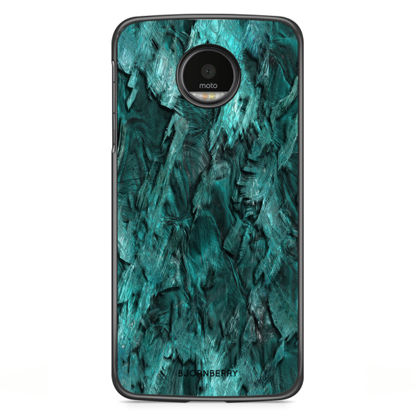 Bjornberry Skal Motorola Moto G5S Plus - Grön Kristall
