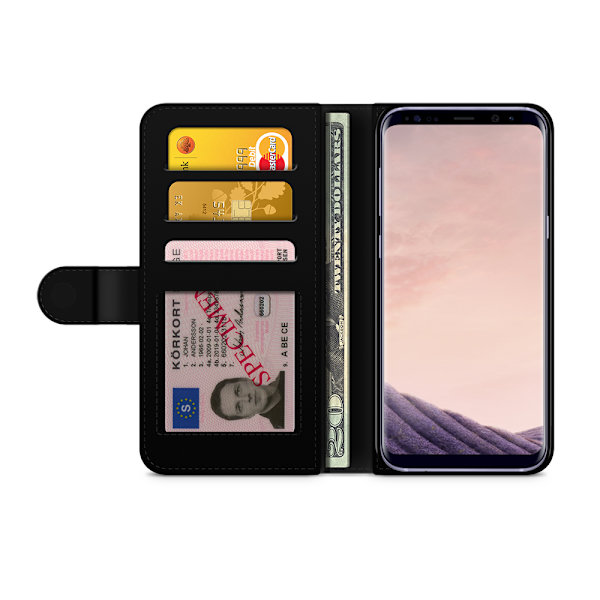 Bjornberry Fodral Samsung Galaxy S8 Plus - Svart Marmor