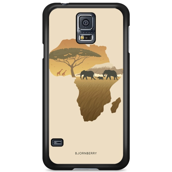 Bjornberry Skal Samsung Galaxy S5/S5 NEO - Afrika Brun