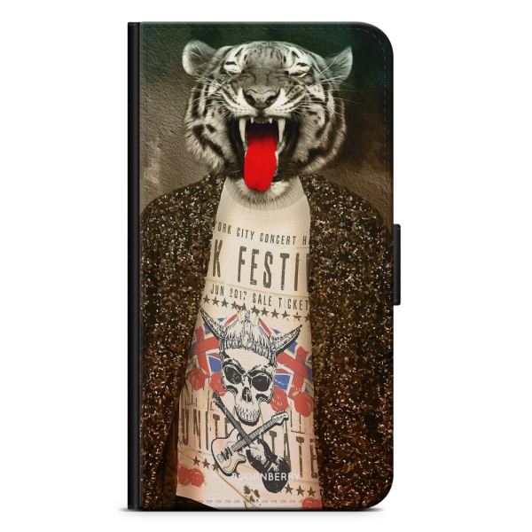 Bjornberry Plånboksfodral iPhone 11 - Tiger