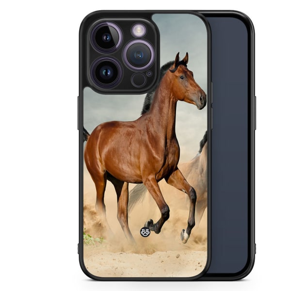 Bjornberry Skal iPhone 14 Pro -Häst Stegrar