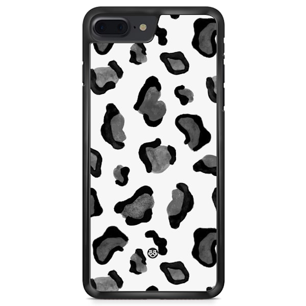 Bjornberry Skal iPhone 8 Plus - Grå Leopard